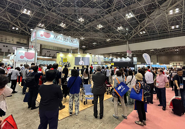2023年9月27-29日總公司松永制作所參加了在日本東京舉辦的第五十屆國際福祉器械展H.C.R